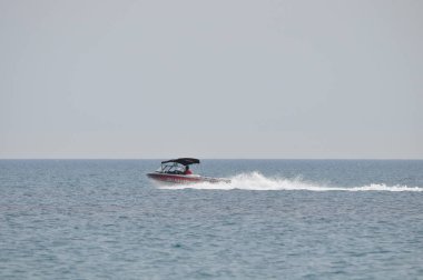 Açık denizde güzel tekne