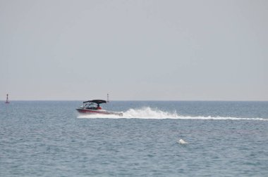 Açık denizde güzel tekne