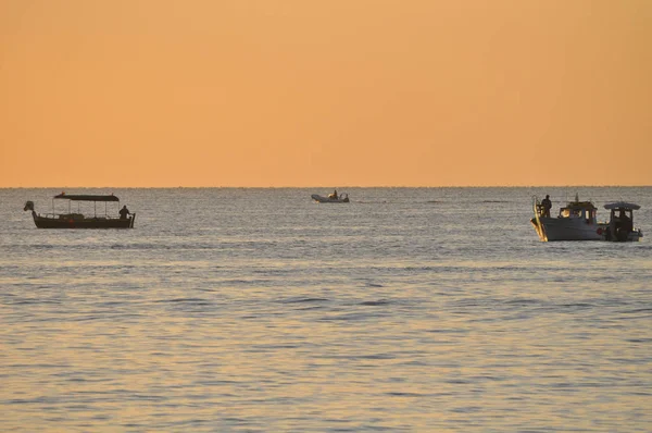 Beautiful Boat Open Sea — Stock Photo, Image