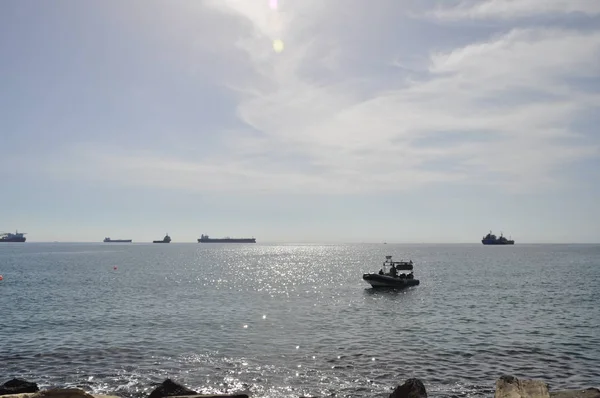 Hermoso Barco Mar Abierto — Foto de Stock