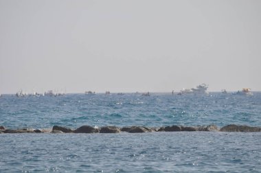 Açık denizde güzel tekne