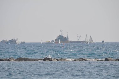 Açık denizde güzel tekne