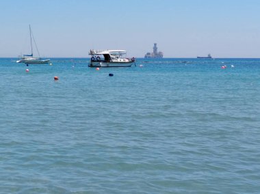 Açık denizde güzel tekne