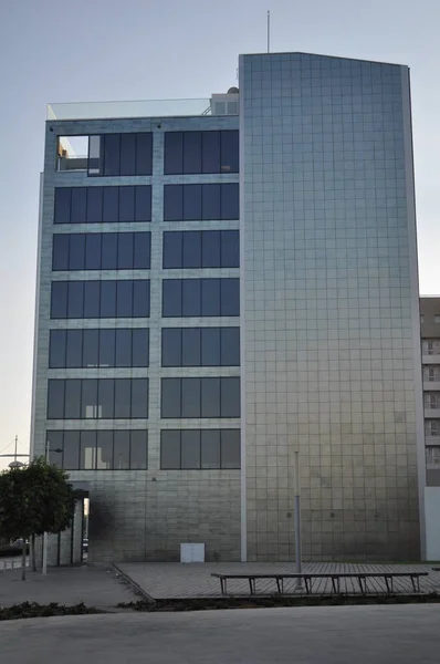 Hermoso Edificio Oficinas Negocios Limassol Chipre — Foto de Stock