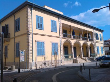 Kıbrıs 'ta güzel Kıbrıs Teknoloji Üniversitesi (TEPAK) Limasol