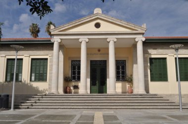 Kıbrıs 'ta güzel Kıbrıs Teknoloji Üniversitesi (TEPAK) Limasol