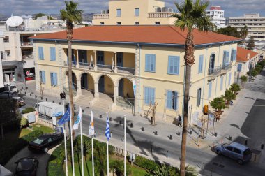 Kıbrıs 'ta güzel Kıbrıs Teknoloji Üniversitesi (TEPAK) Limasol