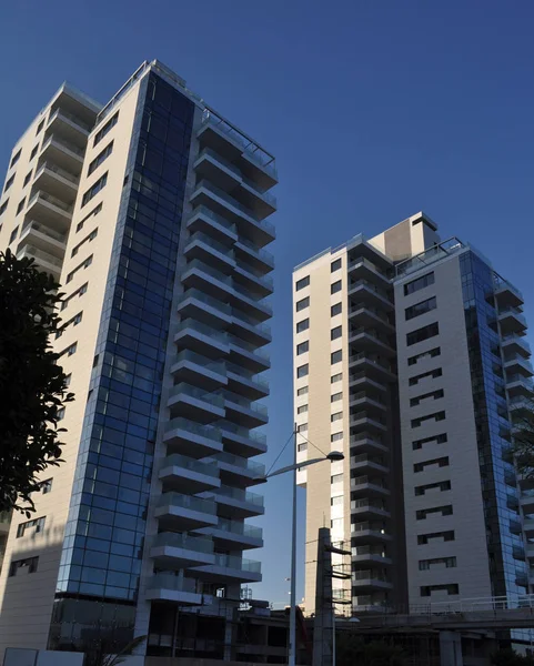 Gyönyörű Olimpiai Residence Hotel Épület Limassol Cipruson — Stock Fotó