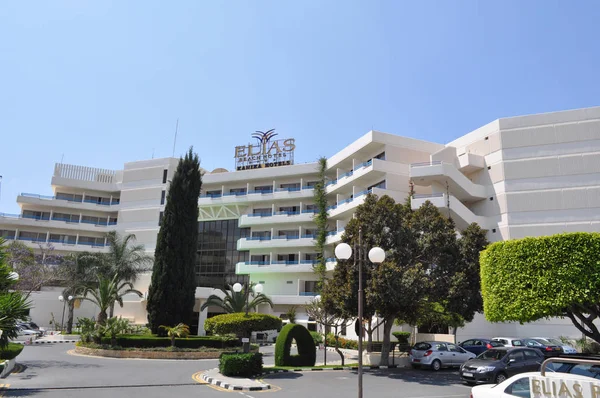 Hermoso Edificio Del Elias Beach Hotel Limassol Chipre — Foto de Stock