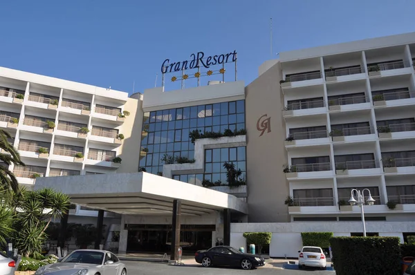 Das Schöne Grandresort Hotelgebäude Limassol Zypern — Stockfoto