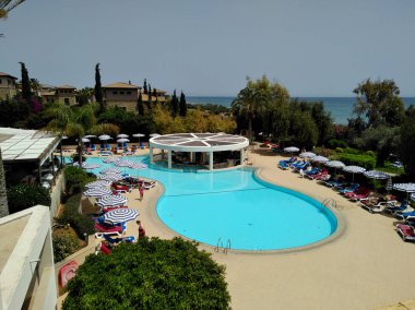 Güzel St Raphael Resort otel binası Limasol Kıbrıs