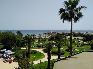 Güzel St Raphael Resort otel binası Limasol Kıbrıs