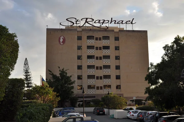 Das Schöne Raphael Resort Hotel Building Limassol Zypern — Stockfoto