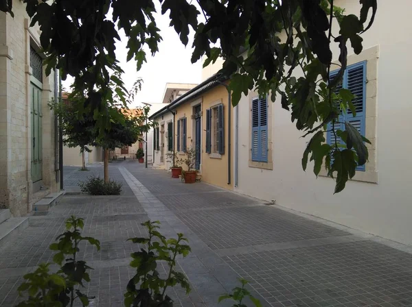 Hermoso Edificio Del Centro Histórico Ciudad Limassol Chipre — Foto de Stock