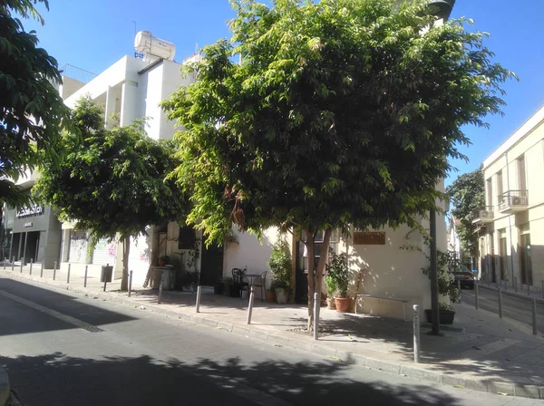 Hermoso Edificio Del Centro Histórico Ciudad Limassol Chipre —  Fotos de Stock
