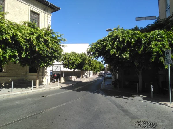 Het Mooie Oude Stadscentrum Gebouw Limassol Cyprus — Stockfoto