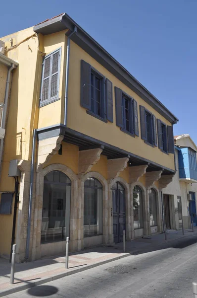 Kıbrıs Limasol Bina Güzel Eski — Stok fotoğraf