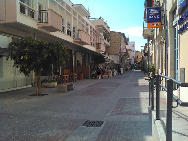 Beautiful Plaza Old Limassol Cyprus — Stock Photo, Image