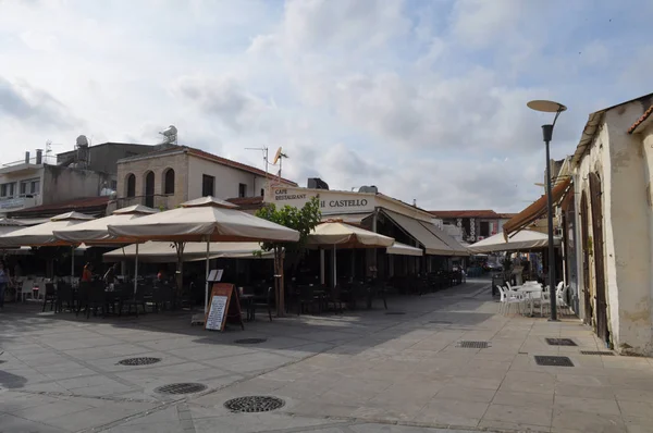 Hermosa Plaza Castillo Limassol Chipre —  Fotos de Stock