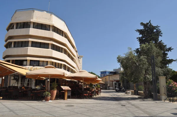 Beautiful Plaza Limassol Castle Cyprus — Stock Photo, Image