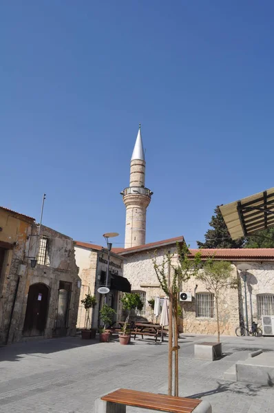 Bela Praça Limassol Castelo Chipre — Fotografia de Stock