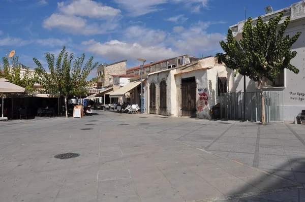 Όμορφη Plaza Κάστρο Της Λεμεσού Στην Κύπρο — Φωτογραφία Αρχείου