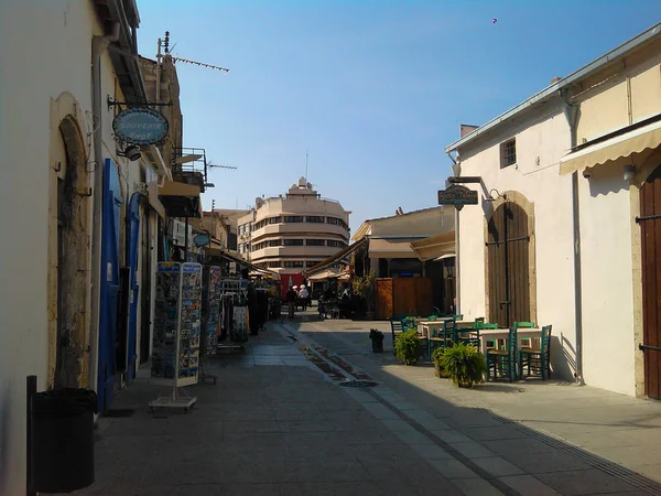 Beautiful Plaza Limassol Castle Cyprus — Stock Photo, Image