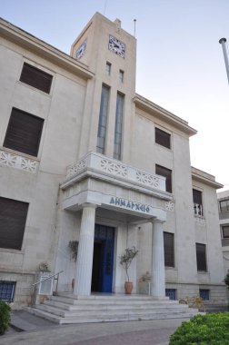 Kıbrıs'ta güzel Limasol Belediye Binası