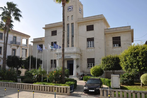 Hermoso Edificio Municipal Limassol Chipre — Foto de Stock