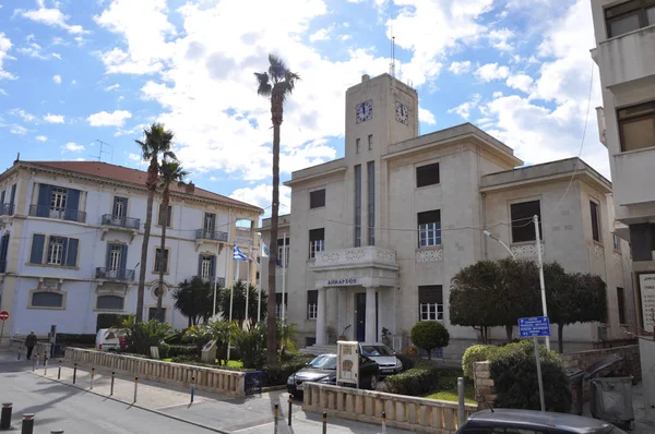 Hermoso Edificio Municipal Limassol Chipre — Foto de Stock