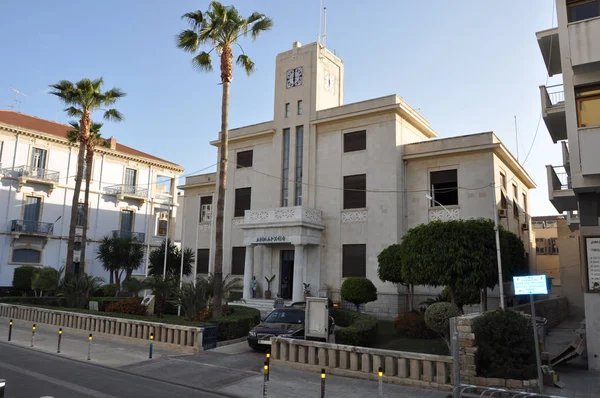 Het Prachtige Gemeentelijke Gebouw Van Limassol Cyprus — Stockfoto