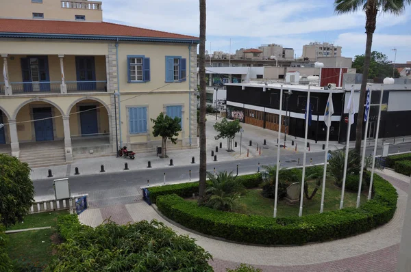 Hermoso Edificio Municipal Limassol Chipre —  Fotos de Stock