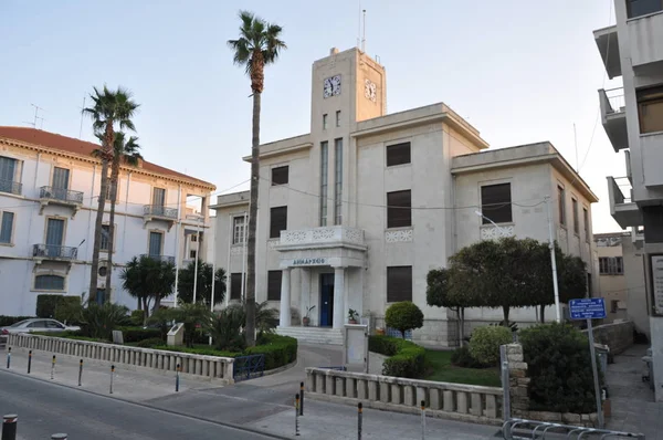 Hermoso Edificio Municipal Limassol Chipre —  Fotos de Stock