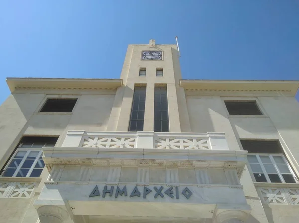 Magnifique Bâtiment Municipal Limassol Chypre — Photo
