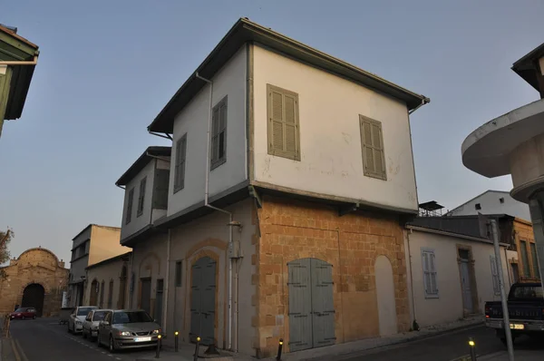 Bellissimo Edificio Del Centro Storico Nicosia Cipro — Foto Stock