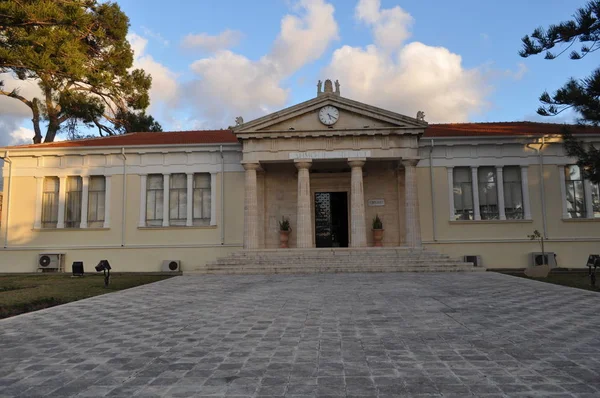Bellissimo Edificio Municipale Paphos Cipro — Foto Stock