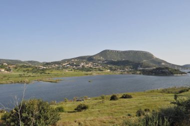 Kıbrıs'ta güzel Akrounta Barajı