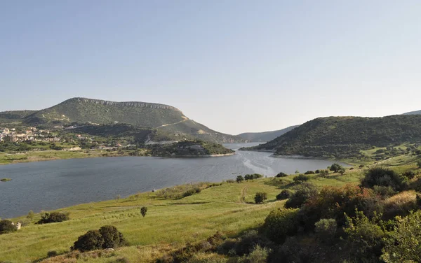 Beautiful Akrounta Dam Cyprus — Stock Photo, Image