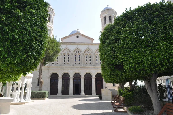 Krásné Pravoslavné Církve Agia Napa Kypru — Stock fotografie