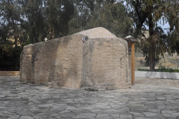 Hermosa Iglesia Ortodoxa Agios Ermogenis Chipre — Foto de Stock