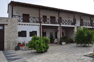 Kıbrıs'ta güzel Ortodoks Moni Amasgou Manastırı