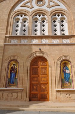 Güzel Ortodoks eski kilise, Chryseleousa Panagia Kıbrıs