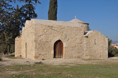 Güzel Ortodoks eski kilise, Saint Efstathios Inn'in Kıbrıs üzerinden