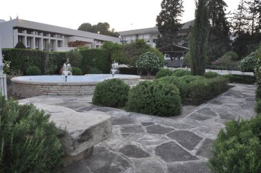 Güzel bahçe Limassol (Cyprus, Arkeoloji Müzesi'nde)