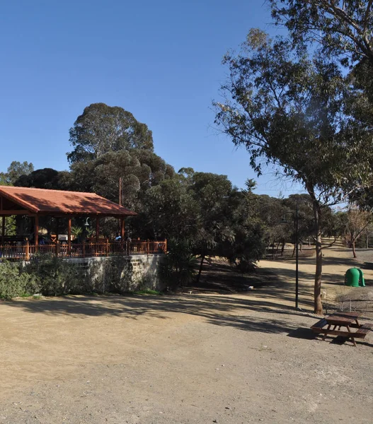 Den Vackra Athalassa National Park Nicosia Cypern — Stockfoto