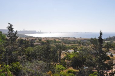 Güzel doğal deniz manzarası