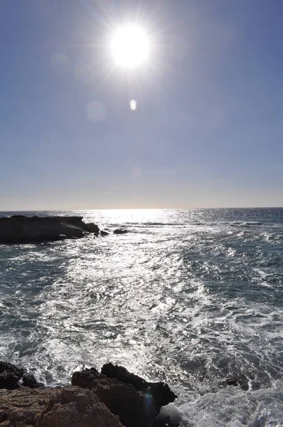 Het Prachtige Landschap Van Natuurlijke Zee — Stockfoto