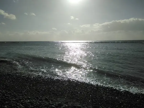 Het Prachtige Landschap Van Natuurlijke Zee — Stockfoto