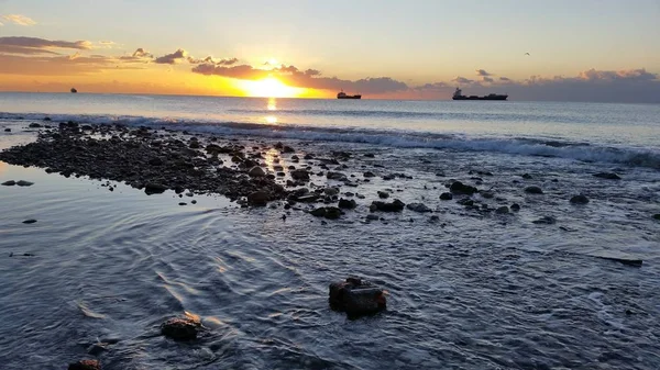 Beautiful Sunset Natural Sea Landscape — Stock Photo, Image