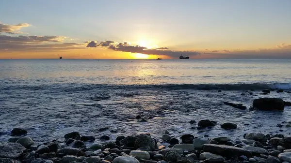 Beautiful Sunset Natural Sea Landscape — Stock Photo, Image